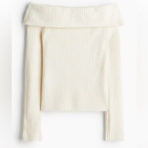 H&M Off the Shoulder sweater